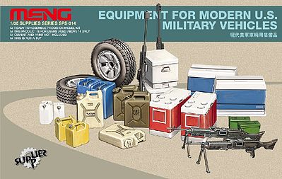 Meng Equipment for Modern US Military Vehicles Plastic Model Vehicle Accessory 1/35 Scale #sps14