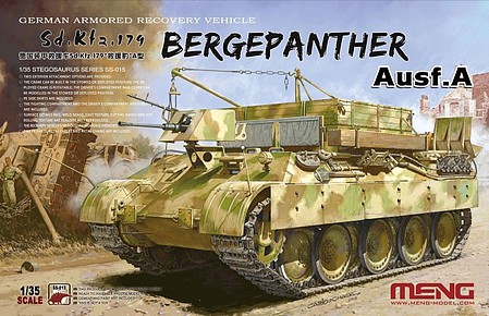 Meng Ger. Armored Rec. Veh. Plastic Model Military Vehicle Kit 1/35 Scale #ss015