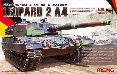 Meng Leopard 2A4 German MBT Plastic Model Military Vehicle Kit 1/35 Scale #ts016