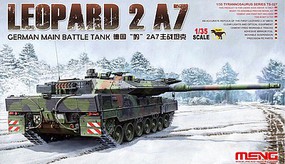 Meng Leopard 2 A7 German Main Battle Tank Plastic Model Military Vehicle Kit 1/35 Scale #ts27