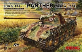 Meng SdKfz 171 Panther Ausf A Late German Medium Tank Plastic Model Military Vehicle 1/35 #ts35