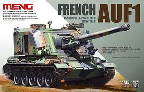 Meng French AUF1 155mm Self-Propelled Howitzer (New Tool) Plastic Model Tank Kit 1/35 #ts4