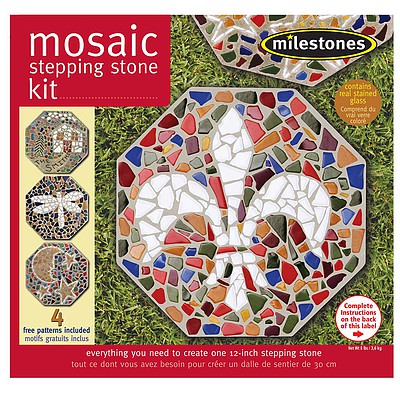 Midwest Milestones Mosaic Stepping Stone Kit