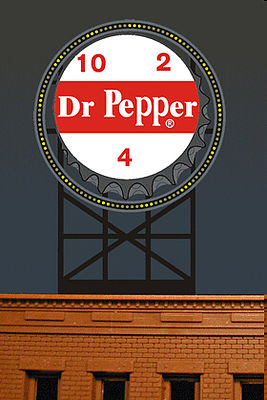 Miller HO/O DR PEPPER BILLBOARD