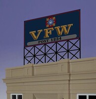 Miller HO/N VFW BILLBOARD