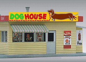Miller HO/N SM DOG HOUSE SIGN