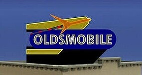 Miller HO/N SM ROCKET BILLBOARD