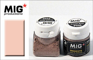 MIG Weathering Pigment Cream Rust 20ml Bottle