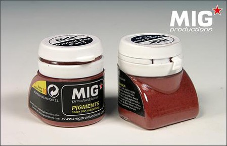 MIG Weathering Pigment Primed Red 20ml Bottle (D)