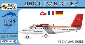 Mark-I 1/144 DHC6 Twin Otter Civilian Aircraft (New Tool)