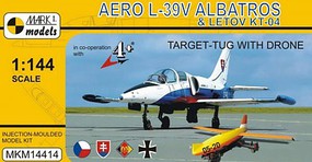 Mark-I Aero L39V Albatros Target-Tug w/Letov KT04 Drone Plastic Model Aircraft Kit 1/144 #14414
