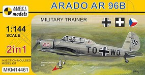 Mark-I Arado Ar96B/Avia C2 Trainer German/Czech/Hungarian Plastic Model Aircraft Kit 1/144 #14461