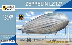 Mark-I Zeppelin LZ127 Graf Zeppelin German Airship Plastic Model Aircraft Kit 1/720 Scale #72005