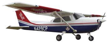 Minicraft Cessna 172 Civil Air Patrol Plastic Model Airplane Kit 1/48 Scale #11651