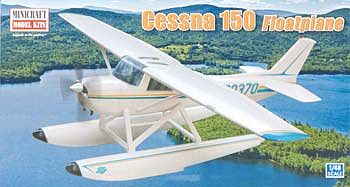 Minicraft Cessna 150 with Floats Bush Plane Plastic Model Airplane Kit 1/48 Scale #11662
