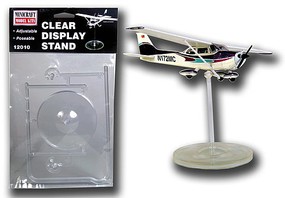Minicraft Clear Display Stand Plastic Model Vehicle Decal Kit #12010