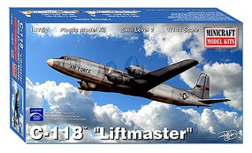 Minicraft C-118 LIFTMASTER Plastic Model Airplane Kit 1/144 Scale #14752