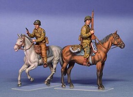 US Horsemen Normandy 1944 (2 Mounted)