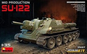 Mini-Art SU-122 Mid Production w/interior 1-35