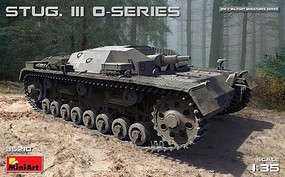 Mini-Art Stug III O-Series Tank (New Tool) Plastic Model Military Vehicle Kit 1/35 Scale #35210