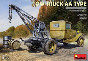 Mini-Art WWII AA-Type Tow Truck Plastic Model Military Tow Truck Kit 1/35 Scale #35351