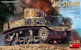 Mini-Art M3 Stuart Light Tank Late 1-35