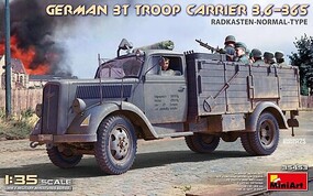 Mini-Art German 3t Troop Carrier  1-35
