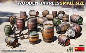 Mini-Art 1/35 Miniart Wooden Barrels Small Size