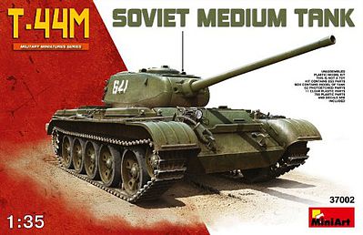 Mini-Art T44M Soviet Medium Tank Plastic Model Military Vehicle Kit 1/35 Scale #37002