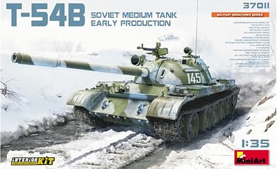 Mini-Art T54B Soviet Med Tank W/Int -35