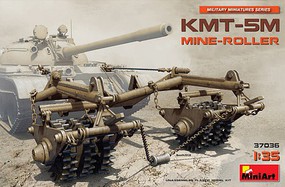 Mini-Art KMT-5M Mine Roller Plastic Model Mine Roller Kit 1/35 Scale #37036