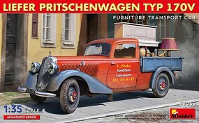 Mini-Art 1/35 Miniart Liefer Pritschenwagen Typ 170V Furniture Transport Car