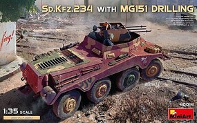Mini-Art 1/35 SdKfz 234 Armored Vehicle w/MG151 Drilling