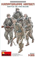 Mini-Art 1/35 Miniart Kampfgruppe Hansen Battle of The Bulge Figure Set Plastic Model Kit