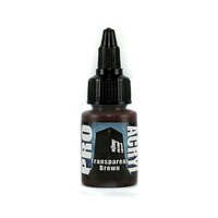 Monument Pro Acryl- Transparent Brown Acrylic Paint 22ml Bottle