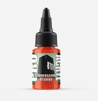 Monument Pro Acryl- Fluorescent Orange Acrylic Paint 22ml Bottle