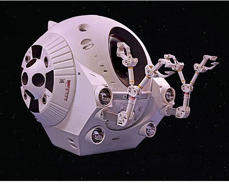 Moebius 2001 Space Odyssey- EVA Pod Plastic Model Science Fiction Kit 1/8 Scale #20014