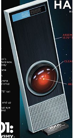 Moebius HAL9000 Styrene Model 13.75 w/ LED Plastic Model Science Fiction Kit 1/1 Scale #20015