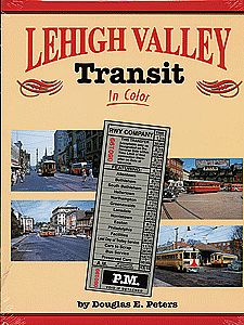 Morning-Sun Lehigh Valley Transit in Color Model Railroading Book #1395