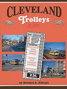 Morning-Sun Cleveland Trolleys In Color Model Railroading Book #1411