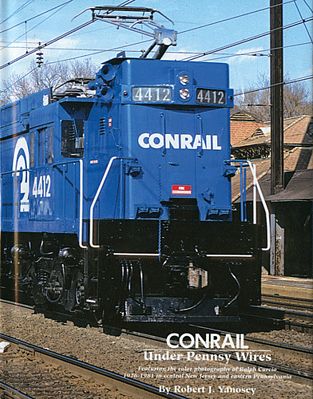 Morning-Sun Conrail Under Wires In Color Model Railroading Book #1506