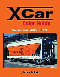 Morning-Sun X Car Color Guide Volume 1 Model Railroading Book #1537