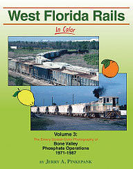 Morning-Sun West Florida Rails in Color Volume 3 Model Railroading Book #1555