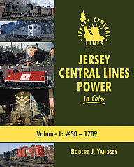 Morning-Sun Jersey Central Power in Color Volume 1 #50-1709 Model Railroading Book #1557