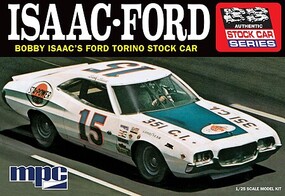 MPC 1/25 MPC Bobby Isaac 1972 Ford Torino Stock Car Plastic Model Kit
