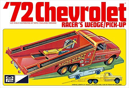 MPC 1972 Chevy Racers Wedge Plastic Model Truck Vehicle Kit 1/25 Scale #885