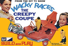 MPC Wacky Races- Creepy Coupe Plastic Model Vehicle Kit 1/32 Scale #936