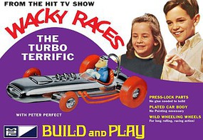 MPC Wacky Races- Turbo Terrific Plastic Model Vehicle Kit 1/32 Scale #937