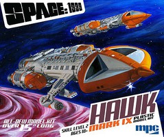 MPC Space 1999- Hawk Mk IV Spacecraft Science Fiction Plastic Model Kit 1/48 Scale #947