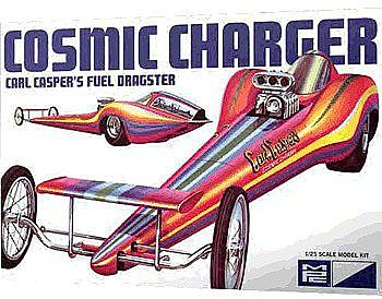 MPC Cosmic Charger Carl Casper Plastic Model Car Kit 1/25 Scale #826-12